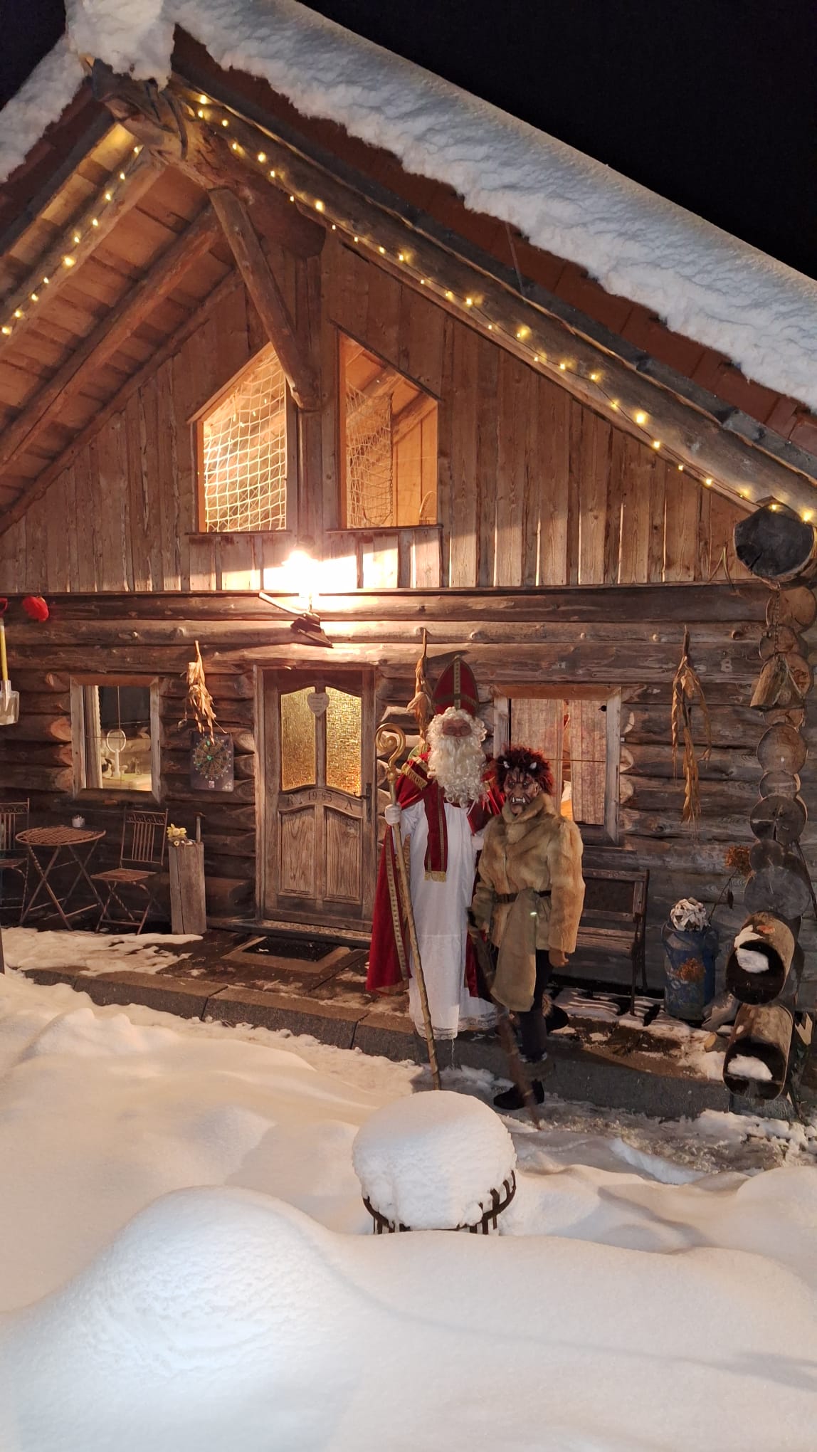 Nikolaus ging von Haus zu Haus