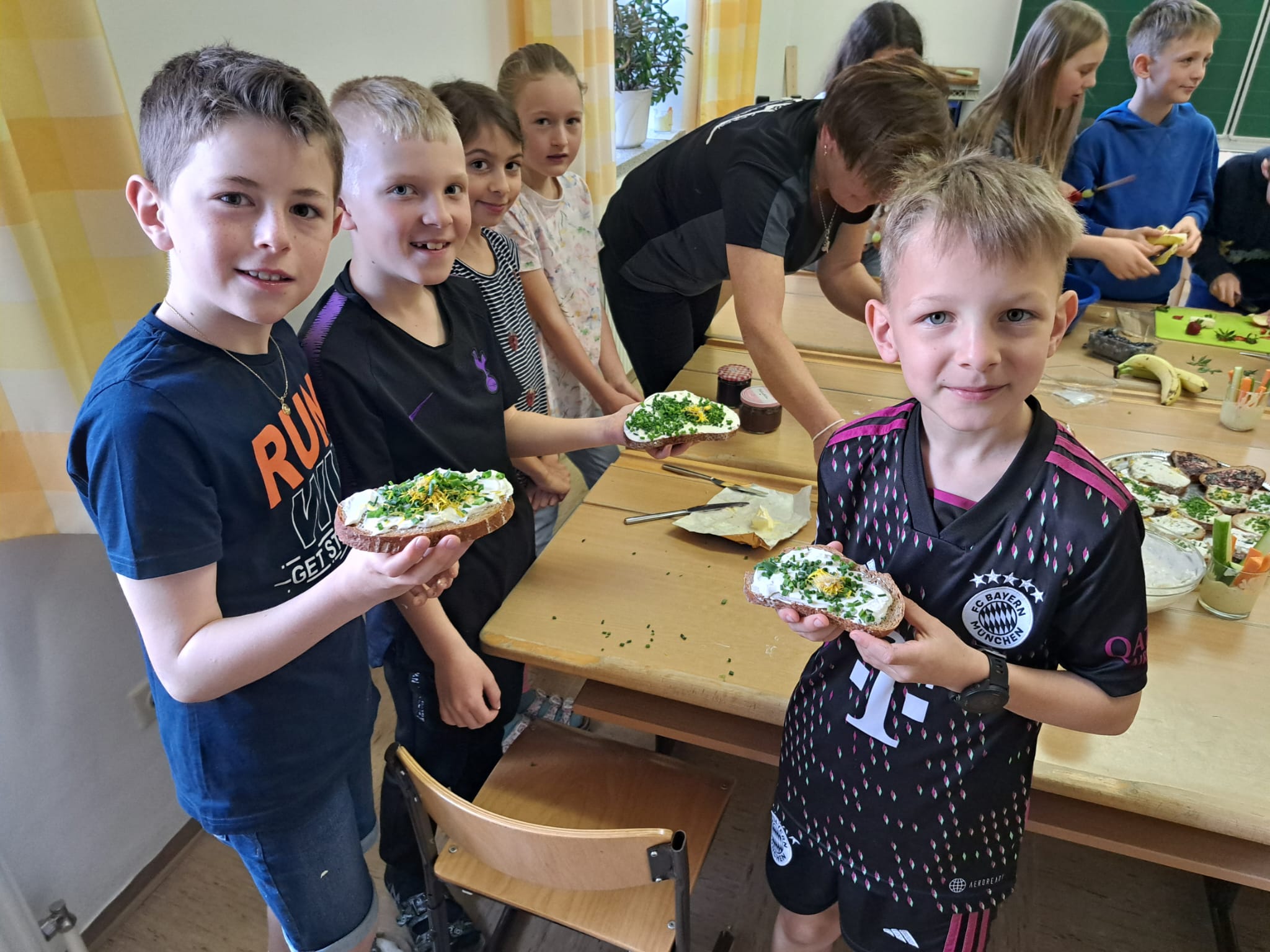 Gesunde Leckereien für hungrige Köpfe