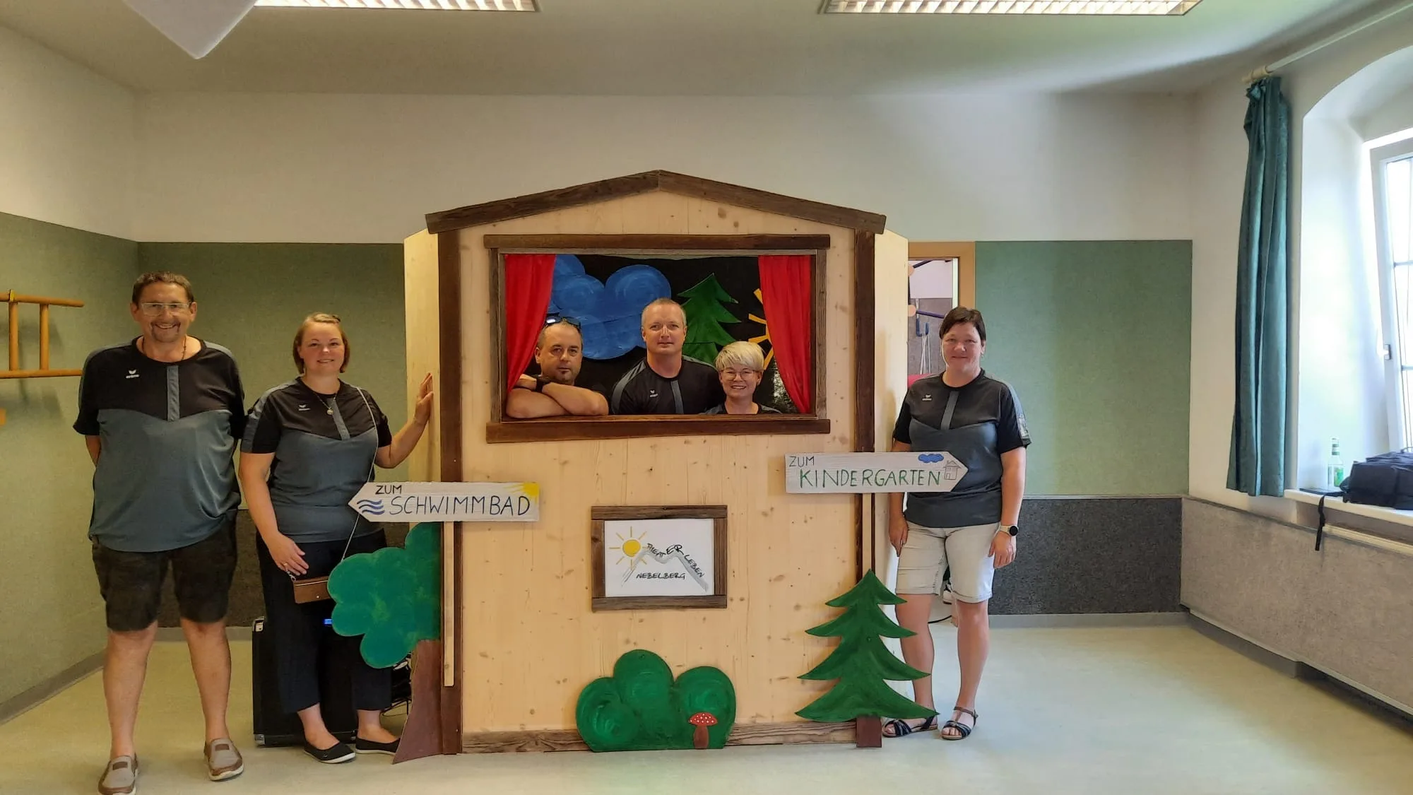 Kasperltheater beim Kindergartenfest
